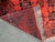 Red 4ft 4in × 6ft 8in Hand-Knot Tribal Wool Area Rug, Vintage For Sale - Image 8 of 11