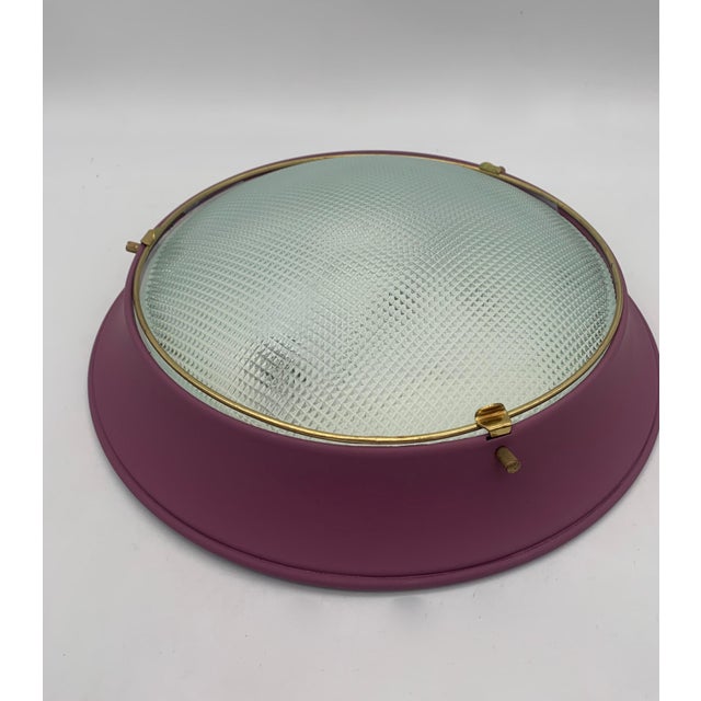 Fontana Arte Ceiling Lights from Fontana Arte, 1950, Set of 2 For Sale - Image 4 of 6
