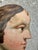 Early 19th Century Pair of Continental Polychrome and Gesso Decorated Carved Wood Adoring Angels. For Sale - Image 4 of 12