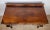Wood Vintage Writing Desk in Mahogany, 1950 For Sale - Image 7 of 18
