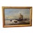 Wood Maritime Coastal Landscape, 1800s, Oil Painting on Canvas, Framed For Sale - Image 7 of 7