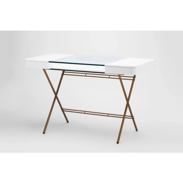The Cosimo desk was designed by the architect Marco Zanuso Jr for luxury French furniture brand, Adentro Paris. The desk...
