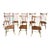 1950s Cushman Colonial Maple Spindle Back Dining Chairs- Set of 8 For Sale