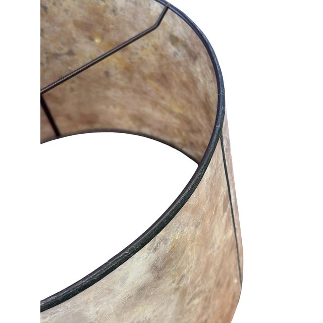 Vintage Mica Arts & Crafts Lamp Shade For Sale - Image 10 of 11