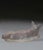 A rare 19th century lead model of a reclining pig, in charming content poise. In good original condition. Dated 1886. h:...