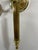 Vintage Brass Neoclassical Style Candle Wall Sconces - A Pair For Sale - Image 10 of 18