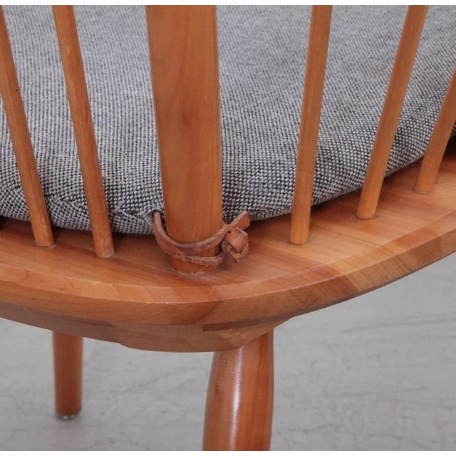 Wingback Armchair by Albert Haberer for Hermann Fleiner, Germany, 1950s For Sale - Image 4 of 10