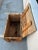 Antique Pine Beer Crate With Iron Handles For Sale - Image 9 of 12