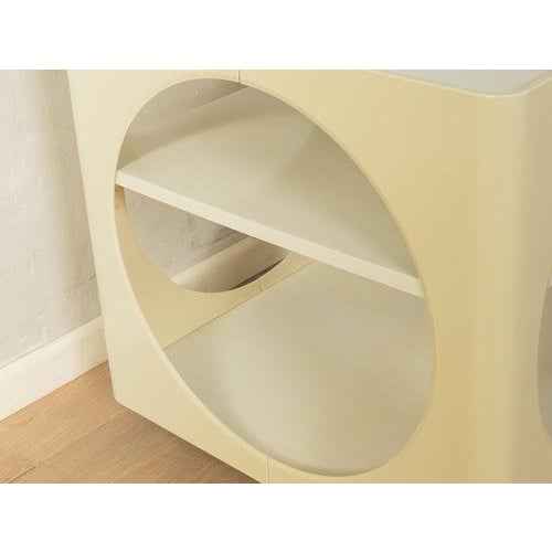 White Space Age Serving Cart, 1970s For Sale - Image 8 of 10