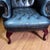 Chesterfield Barrelback Blue Club Chair, 1970s For Sale - Image 16 of 18