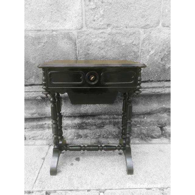 Antique Sewing Table, 1890s For Sale - Image 5 of 12