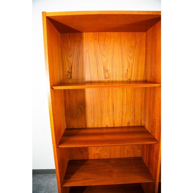 1960s Bookshelf Book Shelf Shelving Modular Poul Hundevad Teak, Attributed For Sale - Image 10 of 12