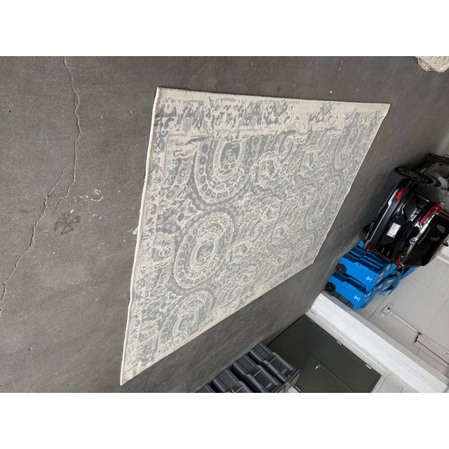 Traditional 10ft 2in × 13ft 10in Pottery Barn Bosworth Printed Rug For Sale - Image 3 of 11