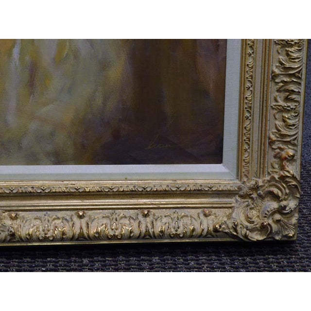 Ivan "The Rose" Giclee on Canvas Hand Signed With Custom Frame Make an Offer For Sale - Image 9 of 11