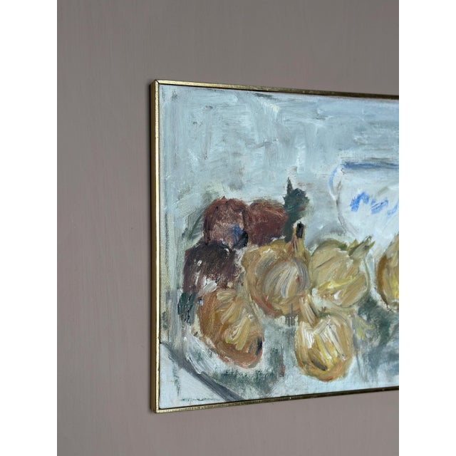 Ylva Hakanson Byström, Fruits, 1960s, Oil on Canvas, Framed For Sale - Image 14 of 18