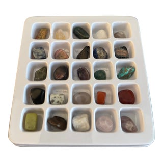 Natural Gemstones 20 Piece Set for Children For Sale