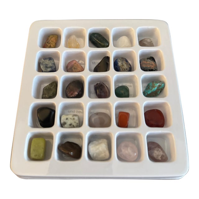 Natural Gemstones 20 Piece Set for Children For Sale