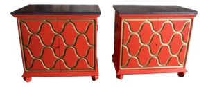 Dorothy Draper Espana Chests - A Pair