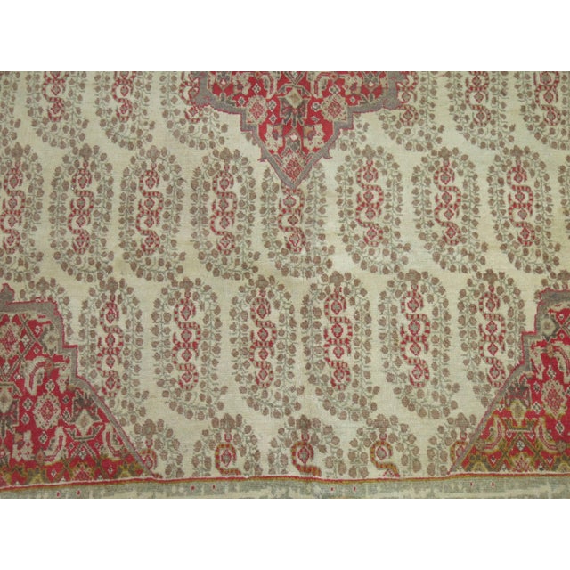 Early 20th Century Antique Persian Tabriz Dowry Rug For Sale - Image 5 of 18