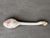 Old spoon meissen porcelain from the 19th century. Xix. 21.8 x 5cm. good condition in used quality. This piece has an...