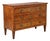 Neo-Classical Walnut and Burlwood Chest of Drawers For Sale