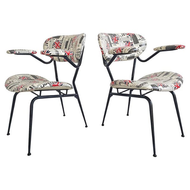 Set of Mid-Century Modern Armchairs by Gastone Rinaldi for Rima, 1954 For Sale - Image 10 of 10