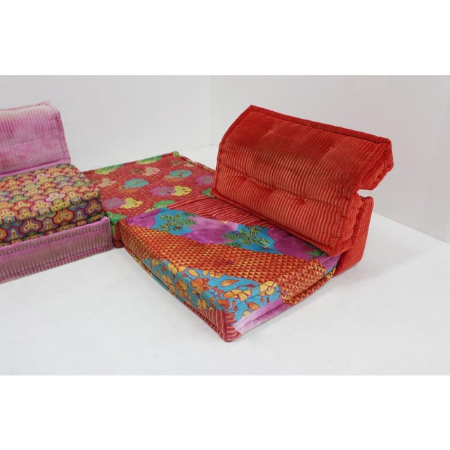 Mah Jong Sofa by Hans Hopfer for Roche Bobois, 1970s, Set of 12 For Sale - Image 6 of 14