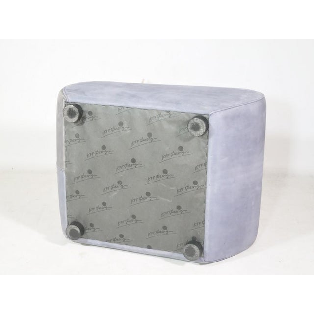 Gray Vintage Armchair from KFF Alcantara, 1980s For Sale - Image 8 of 10