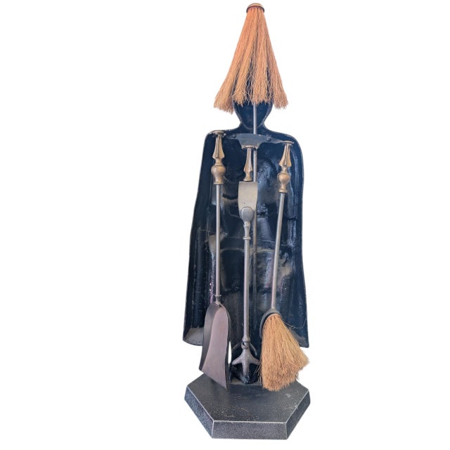 Mid-Century British Soldier Fireplace Tools For Sale - Image 9 of 12