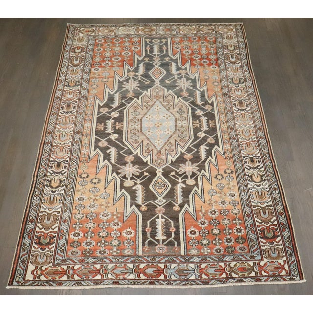 A 2nd quarter of the 20th century mazlagan malayer accent rug