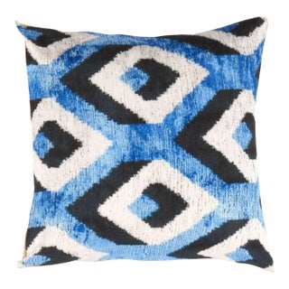 Decorative Accent Ikat Pillow For Sale