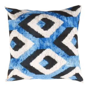 Decorative Accent Ikat Pillow