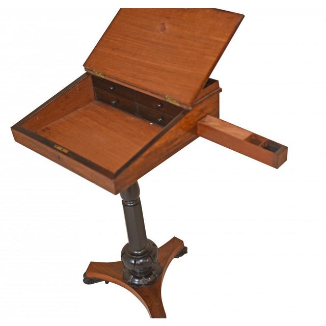 Victorian Brown Students Desk For Sale - Image 12 of 15