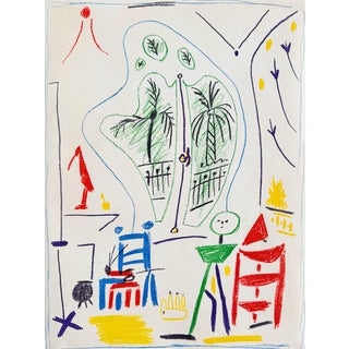 Pablo Picasso, Dans l'Atelier de Picasso, 1957, Lithograph For Sale