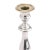French Charles X Silvered Brass Baluster Form Candlestick by Christofle, 1830 For Sale - Image 3 of 10