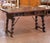 Bring timeless European elegance to your home or office with this exceptional antique partner desk, crafted in Spain circa...