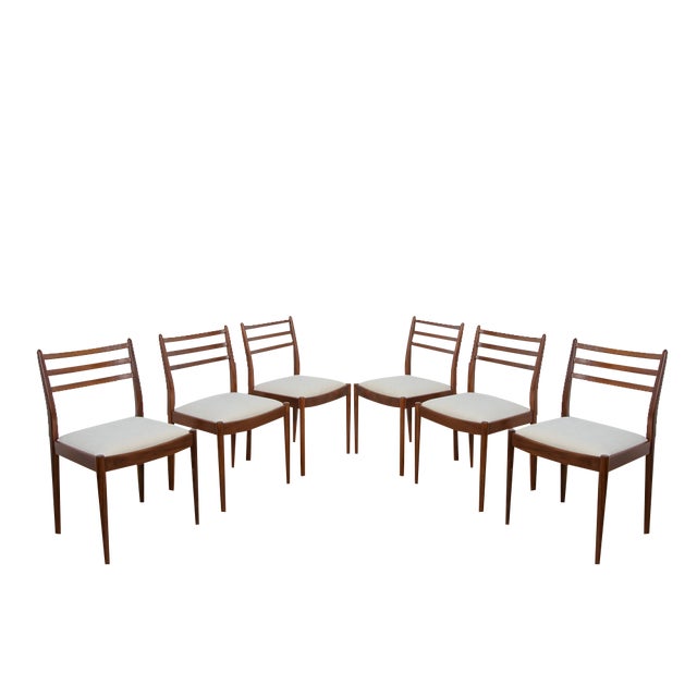 Mid-Century Teak Dining Chairs by Victor Wilkins for G-Plan, 1960s, Set of 6 For Sale