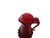Red Pitcher by J. Słuczan-Orkusz for Cracow Institute for Glassworks, Poland, 1970s For Sale - Image 8 of 16