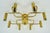 Large Vintage Sputnik Brass Ceiling Lamp, 1970s For Sale - Image 9 of 12