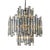 Aloadecor 12-Light 23" Wide Modern and Contemporary Luxury Black Metal With Clear Crystal Chandelier For Sale In Houston - Image 6 of 6
