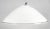 1990s Ceiling Lamp in White Milk Glass, 1990s For Sale - Image 5 of 9