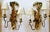 Hollywood Regency 1920s Polychrome Hand Carved Wood and Iron Monkey Wall Sconces - a Pair For Sale - Image 3 of 17