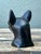 Mid-Century Modern Vintage Metal Cat Head Paperweight For Sale - Image 3 of 12