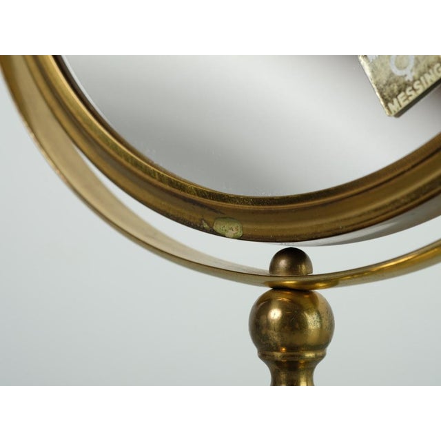 Mid-Century Mirror in Messing, 1960s For Sale - Image 6 of 18