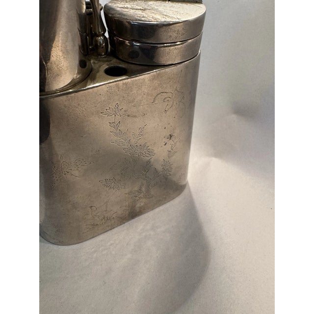 Antique Chinese Qing Era Engraved Water Pipe For Sale In Los Angeles - Image 6 of 8