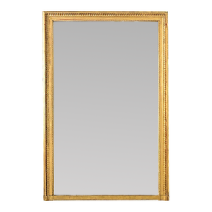 French 19th Century Gold Gilt Mantel Mirror