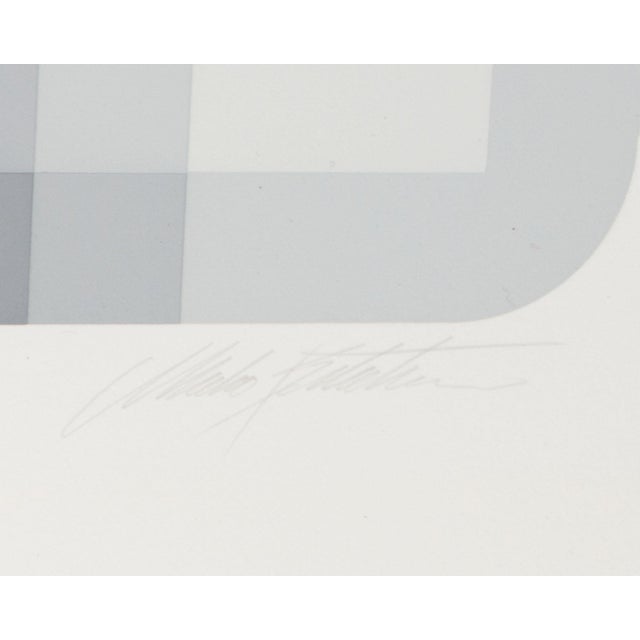 Printmaking Materials “Prizma I” Op Art Serigraph Print by Marko Spalatin For Sale - Image 7 of 8