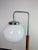 Glass Art Deco Floor Lamp with Integrated Side Table by Jindřich Halabala for Up Závody, 1930s For Sale - Image 7 of 12