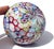 Fratelli Toso Murano Vintage Millefiori Mosaic Italian Art Glass Ball Shaped Flower Bud Vase For Sale - Image 9 of 9