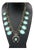 1980s Navajo, Kirk Smith, Squash Blossom Necklace For Sale